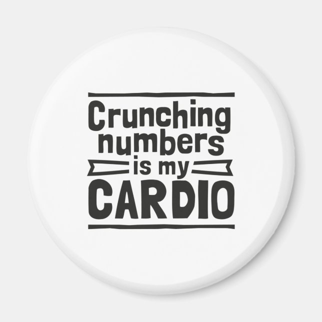 Íman Números de Batida É Meu Cardio (Frente)