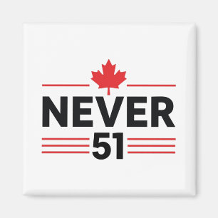 Íman Nunca 51 Estado do Canadá - Orgulho e Patriótico