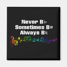 Nunca B Plana, Às Vezes B Sharp Magnet