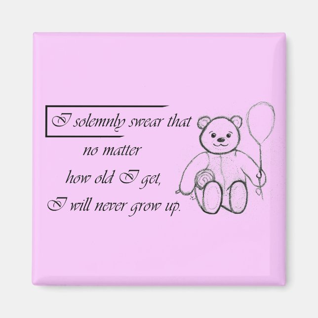 Íman Nunca Crescer (Frente)