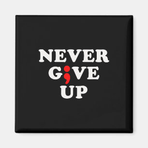 Íman Nunca Desista Do Semicolão De Sensibilização Suici