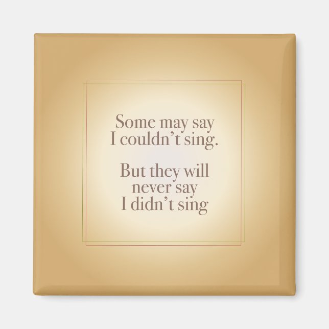 Íman Nunca disse que não cantava (Frente)