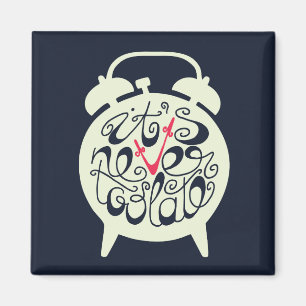 Íman Nunca é tarde demais