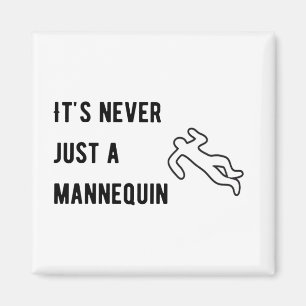 Íman Nunca é um manequim