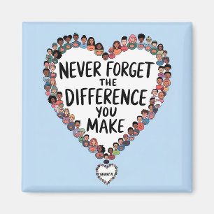 Íman Nunca Esqueça A Diferença Que Faz, Graças