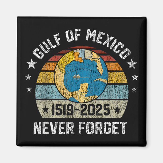Íman Nunca Esqueça O Golfo Do México 1519 2025 (Frente)