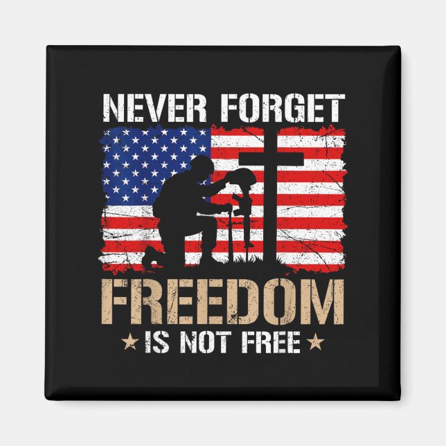 Íman Nunca Esqueça que a Liberdade Não é a Bandeira do  (Frente)
