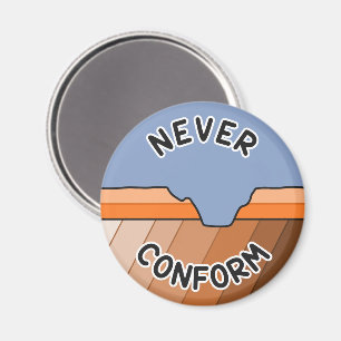 Íman Nunca se Conforme - Desconformidade Angular do Geó
