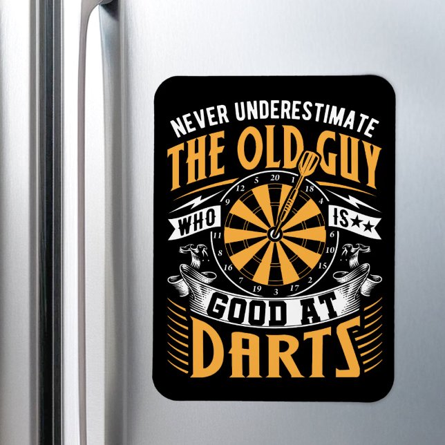 Íman Nunca subestime a velha Cara boa nas trevas (Criador carregado)