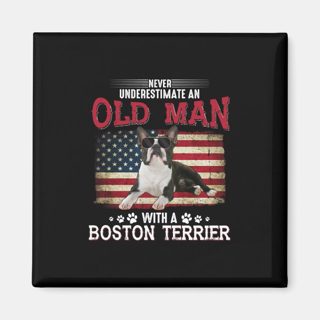 Íman Nunca Subestime Um Velho Com Boston (Frente)