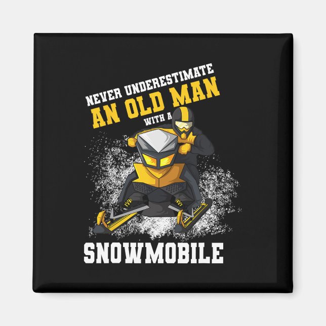 Íman Nunca Subestime Um Velho Com Um Movimento De Neve (Frente)