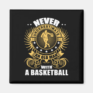 Íman Nunca Subestime Um Velho Com Um T De Basquete