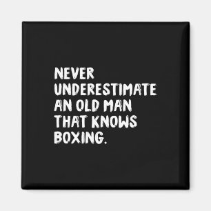 Íman Nunca Subestime Um Velho Que Conhece Boxing