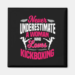 Íman Nunca Subestime Uma Mulher Que Ama Kickboxing K