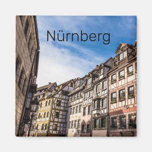 Íman Nuremberg Cityscape Bavaria Alemanha Souvenir