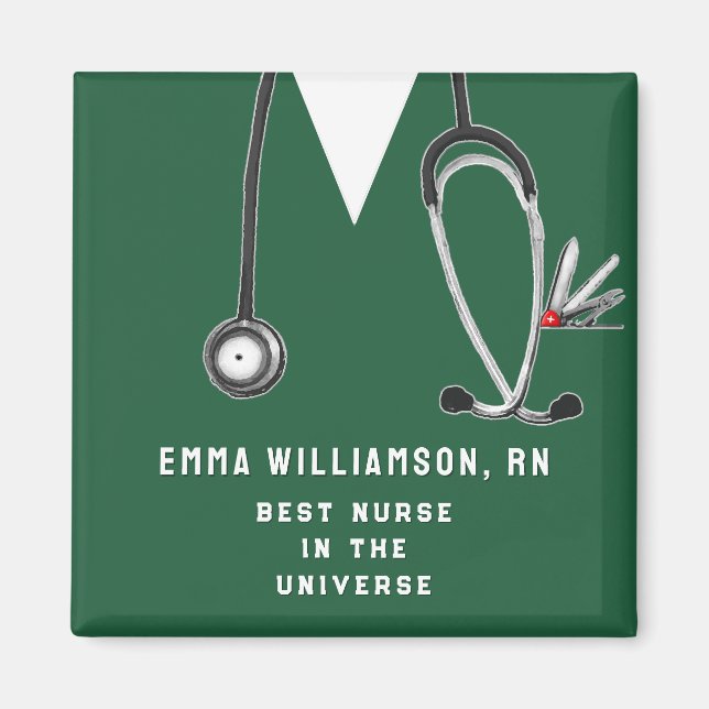 Íman Nurse Appreciation Gifts (Frente)