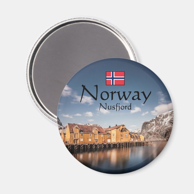 Íman Nusfjord Lofoten (Front/Back)