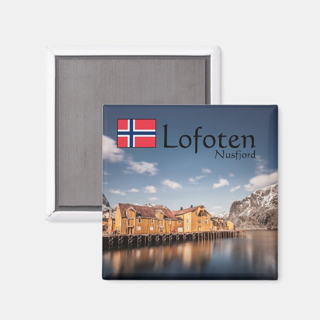 Íman Nusfjord Lofoten (Front/Back)