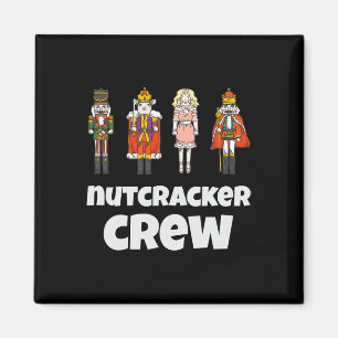 Íman Nutcracker Crew Family Matando Xmas Boys Sant