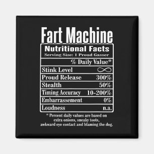 Íman Nutrion Fata Fart Machine Pai Piada Engraçado Fart