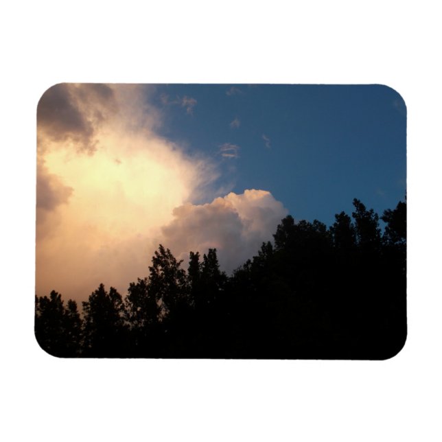 Íman Nuvem brilhante (Horizontal)