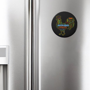 Íman Nuvem de Palavras do Rooster Cursillo de DeColores