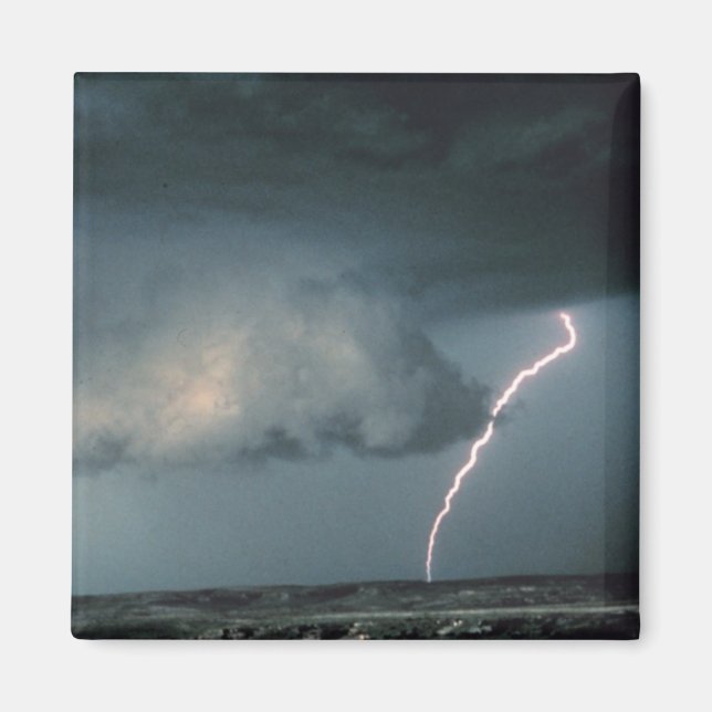 Íman Nuvem de parede com raios (Frente)