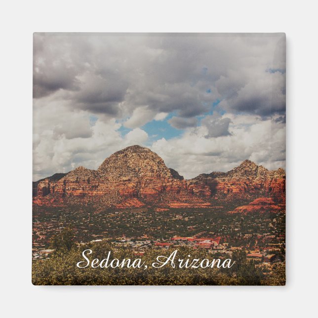 Íman Nuvens à medida que vão para Sedona (Frente)