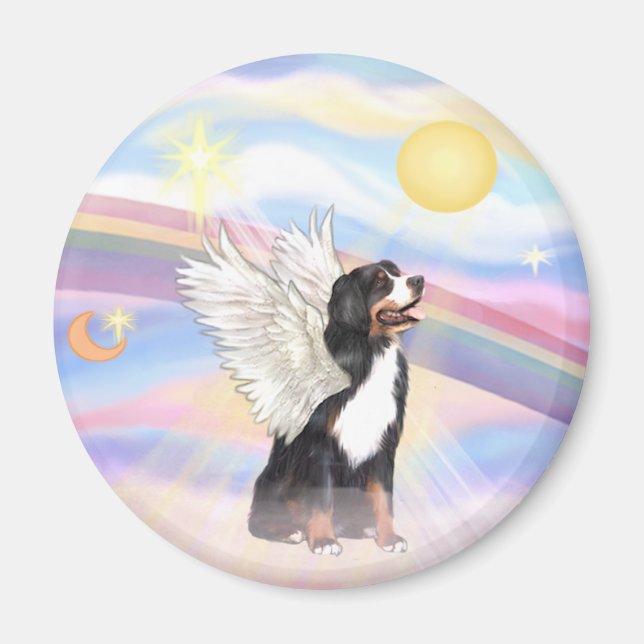 Íman Nuvens - Anjo Bernese Mountain Dog (Frente)