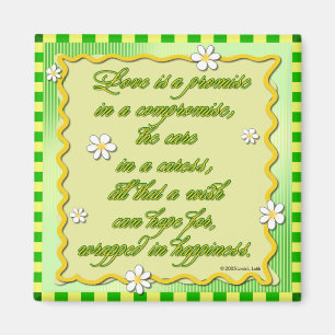 Íman Nuvens da inspiração:  O amor é um ímã da pro