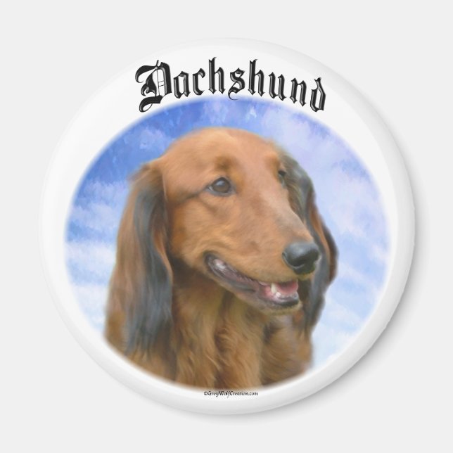 Íman Nuvens de Dachshund (Frente)