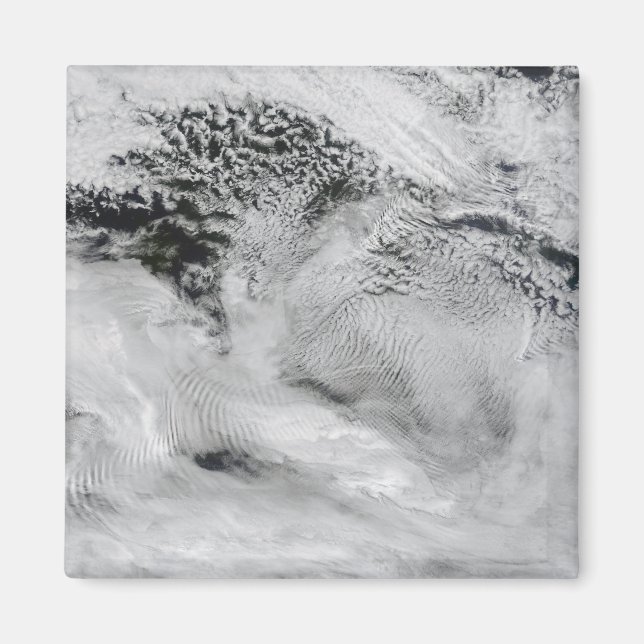 Íman Nuvens de ondas em forma de navio (Frente)