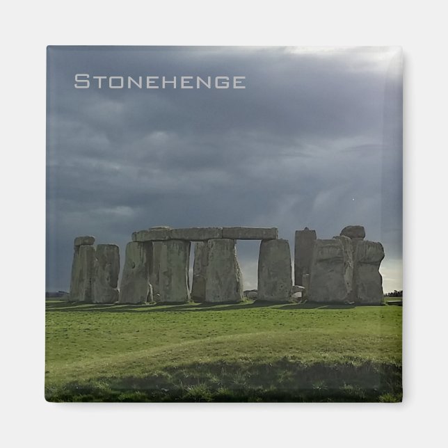 Íman Nuvens de tempestade sobre Stonehenge (Frente)