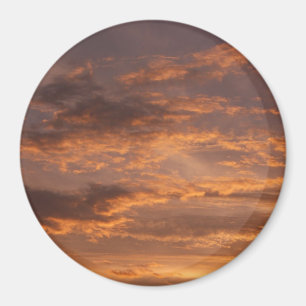 Íman Nuvens do Pôr do Sol I Fotografia do Céu Colorido