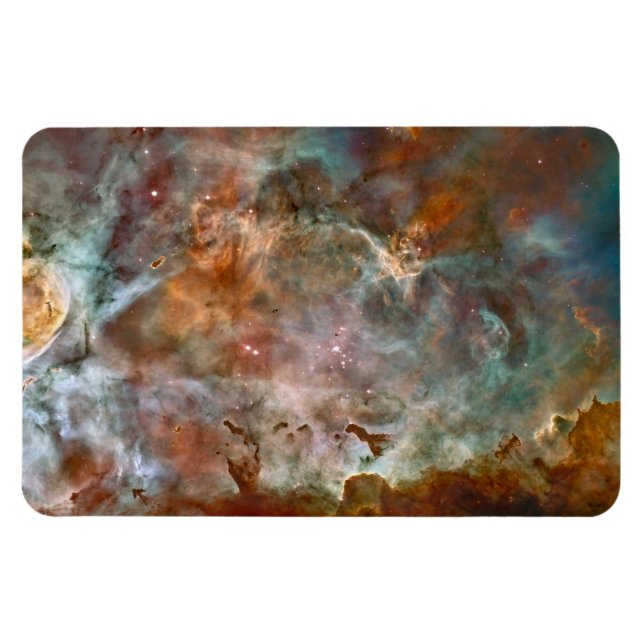Íman Nuvens Escuras da Nebulosa de Carina Hubble Espaço (Horizontal)