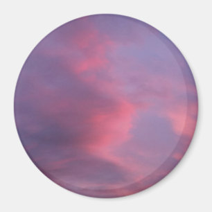 Íman Nuvens Rosa Azul