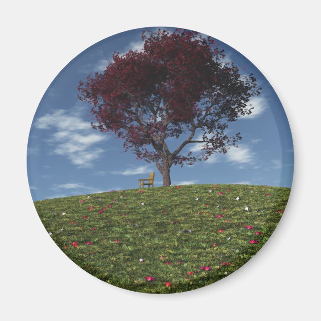 Íman Nuvens velejam por ímã (Frente)