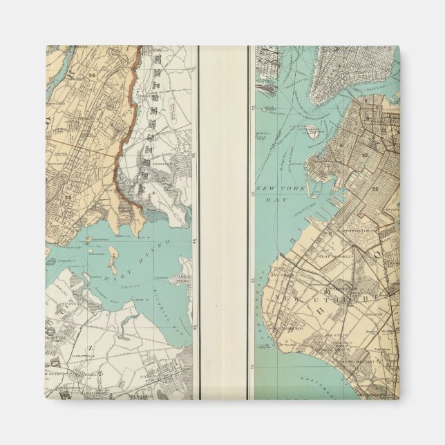 Íman NY City, Brooklyn (Frente)