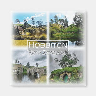 Íman NZ0022 Oceânia, Nova Zelândia, Hobbiton, geladeira