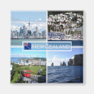 Íman NZ Auckland Skyline - Wellington panorama -