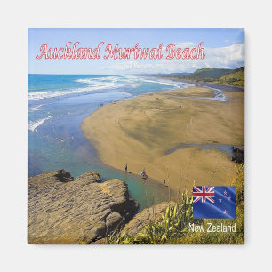 Íman NZ - Nova Zelândia - Auckland Muriwai - Beach