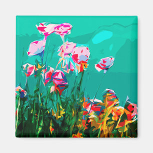 Íman O abstrato floresce o ímã
