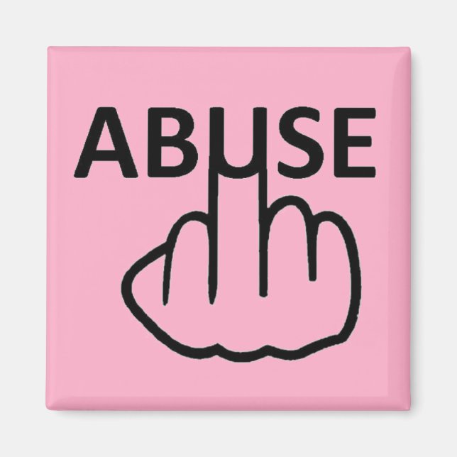 Íman O Abuso Do Magnet É Terrível (Frente)