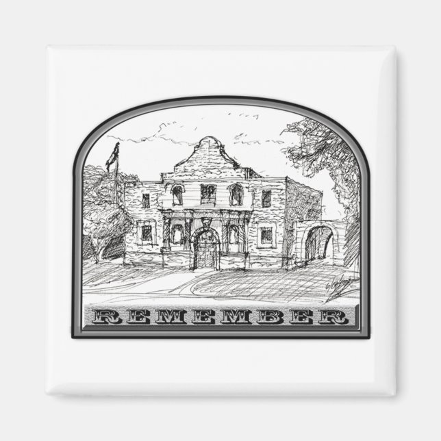 Íman O Álamo: Magnet-2 (Frente)