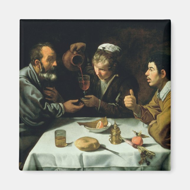 Íman O almoço, 1620 (Frente)