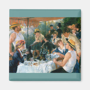 Íman O almoço de Renoir do partido do barco (1881)