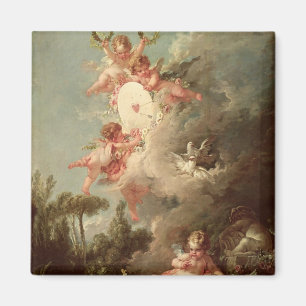 Íman O alvo do Cupido, 'de DES Dieux dos casos amoroso