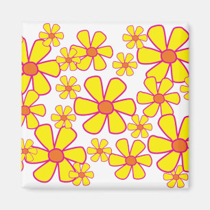 Íman O amarelo floresce o ímã
