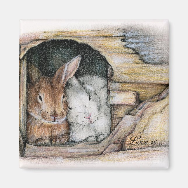 Íman O amor é... (Frente)