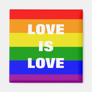 Íman o amor é amor a bandeira do arco-íris